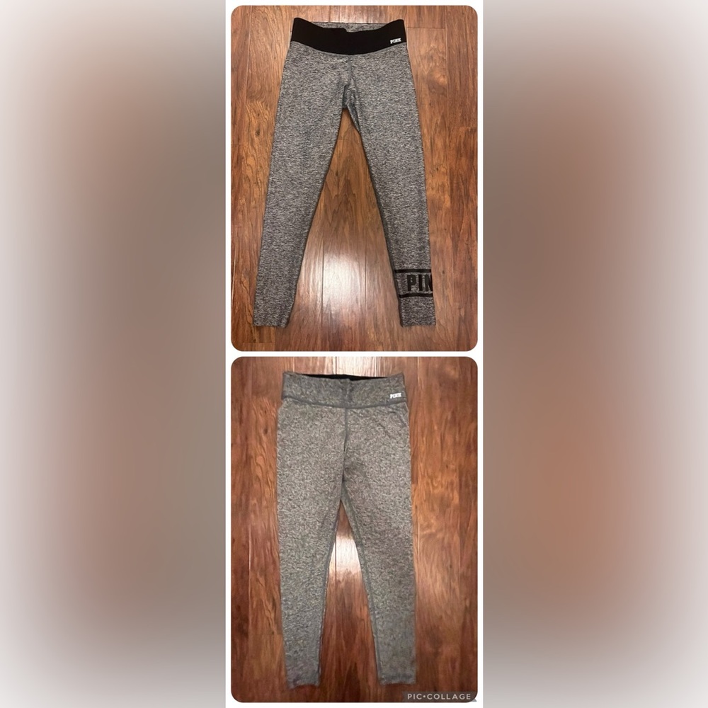 LIKE NEW Victoria’s Secret PINK Reversible Leggings - Sz Medium